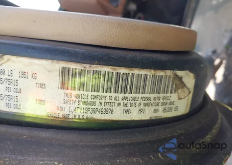 1994 Jeep Wrangler / Yj S from USA, damaged, VIN 1J4FY19P3RP463970